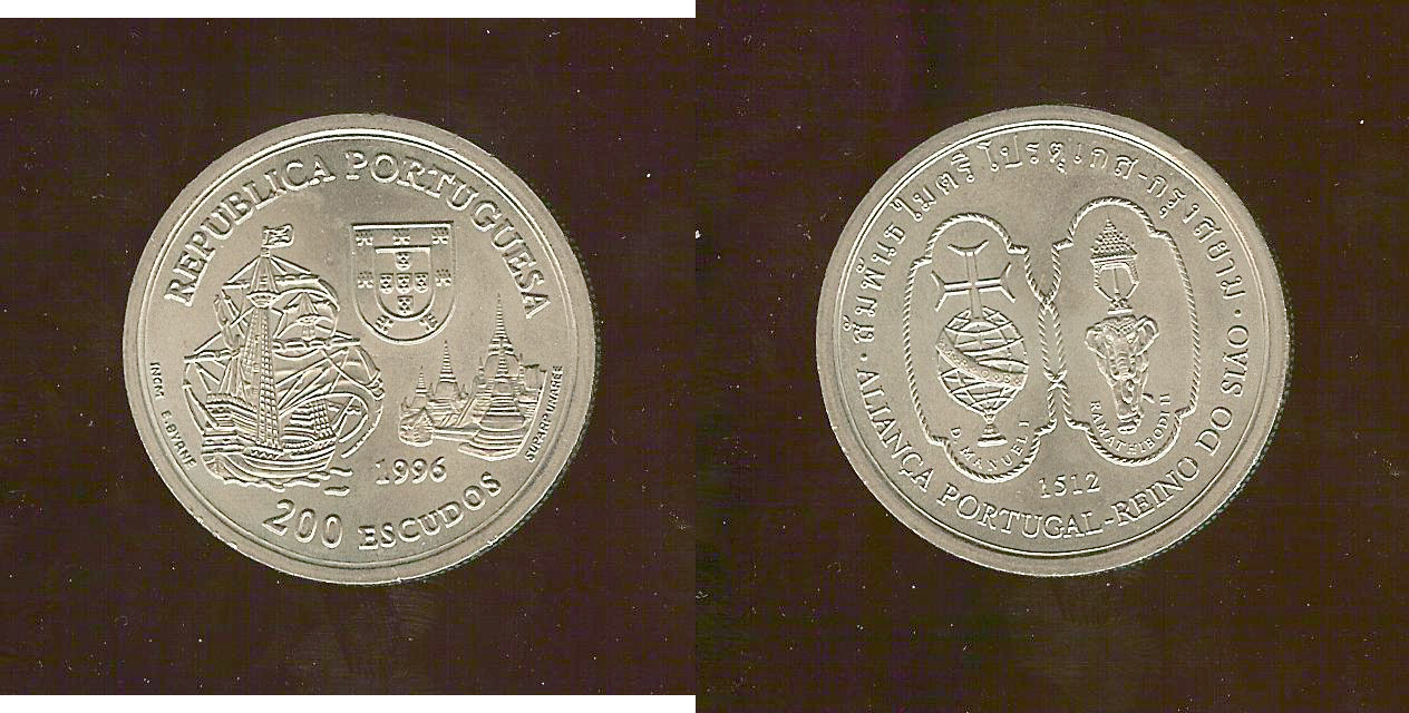 Portugal 200 escudos 1996 BU